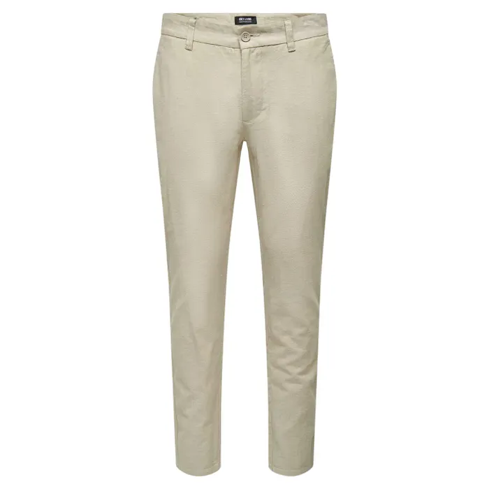 Only & Sons Mark Linnen Broek Heren
