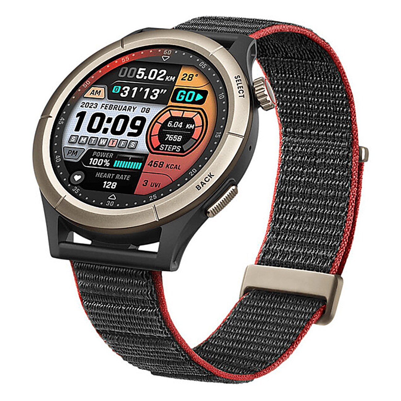 Amazfit Cheetah (Round) grau Smartwatch