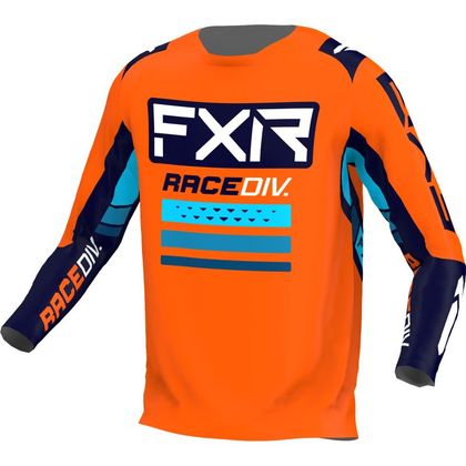 Maillot cross FXR CLUTCH PRO ORANGE/MIDNIGHT 2022 - Orange / Bleu