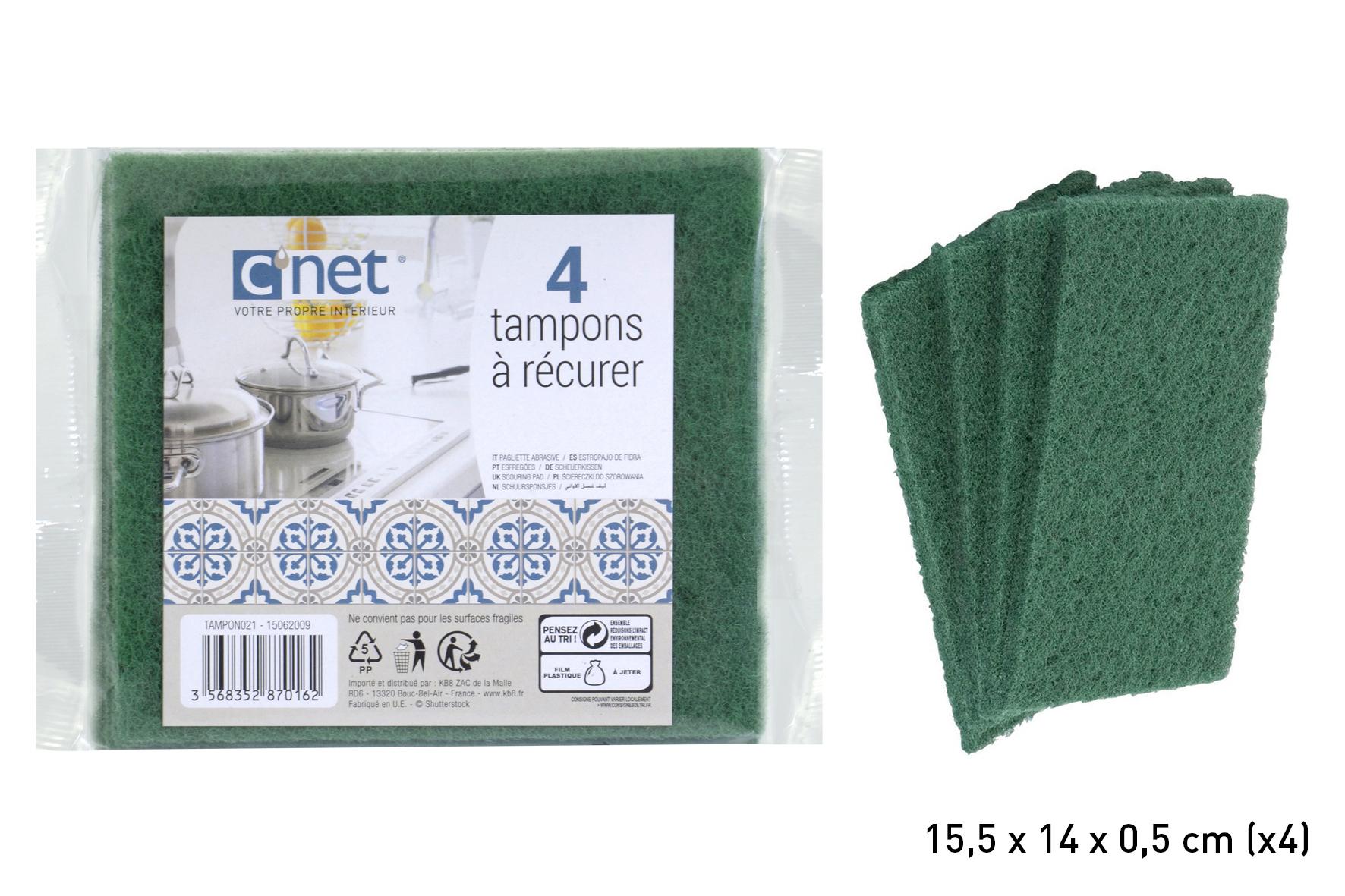 4 TAMPONS A RECURER