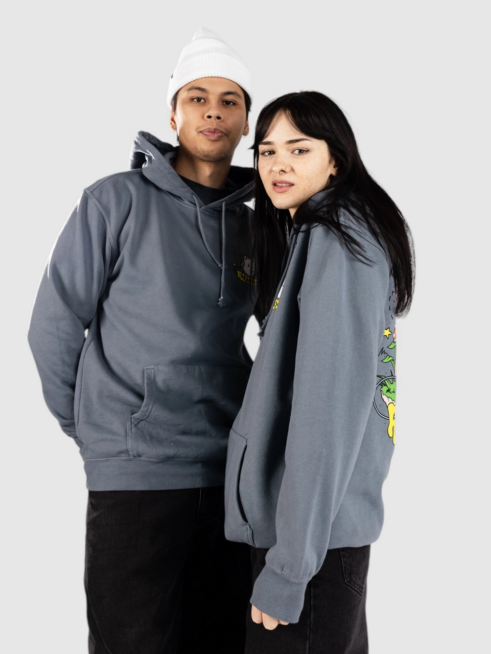 RIPNDIP Shroom Song Hoodie charcoal