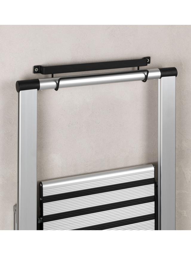 Trittleiter aus Aluminium, klappbar, 3 XXL-Stufen