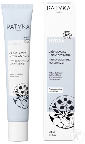 Patyka Hydra Crème Lactée Hydra-Apaisante Bio Peaux Normales 40ml