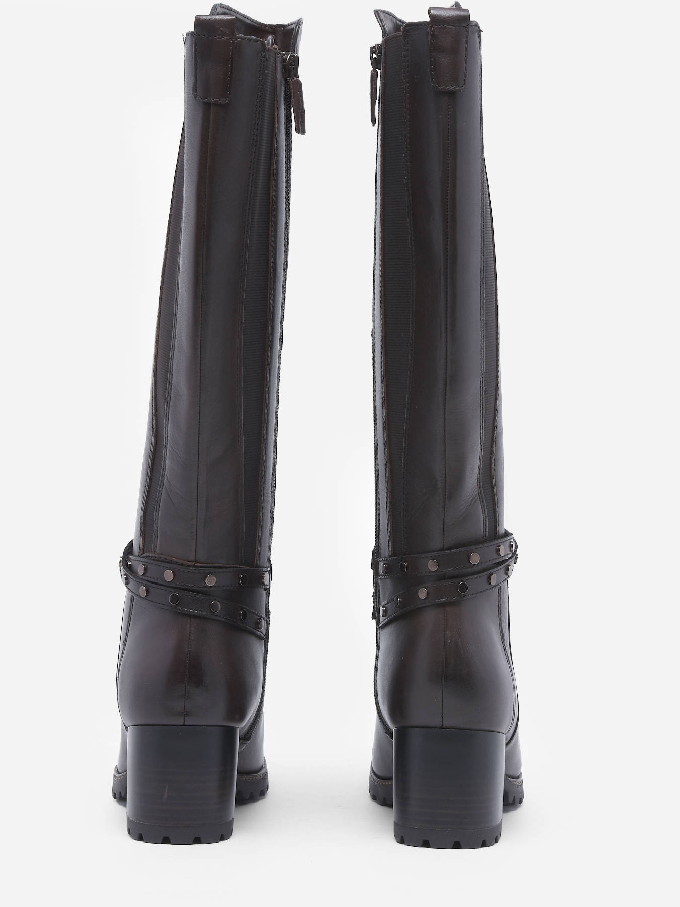 Bottes  talon en cuir en cuir TAMARIS