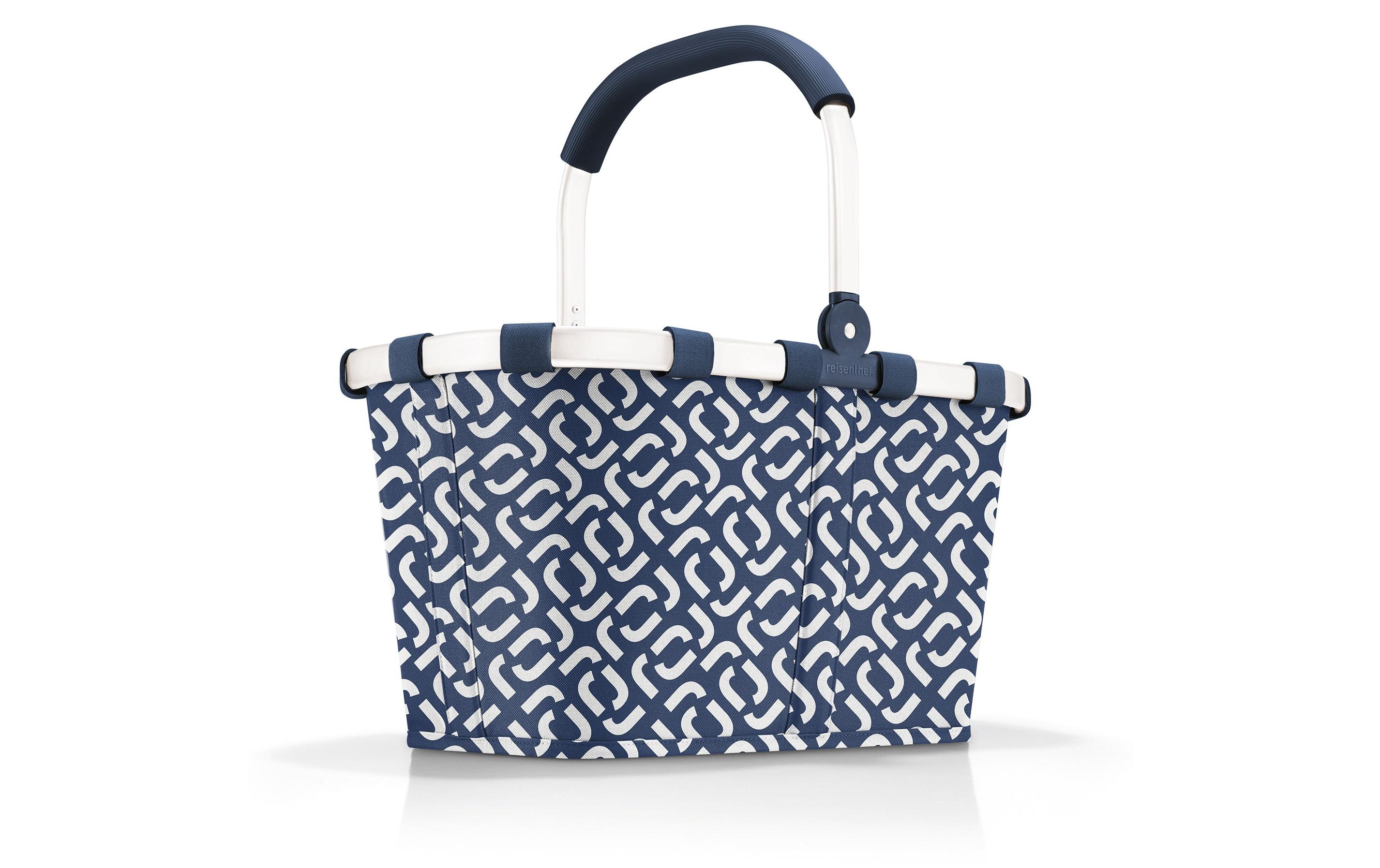 Einkaufskorb Carrybag Signature NavyStillvoller Einkaufskorb für den täglichen Einkauf