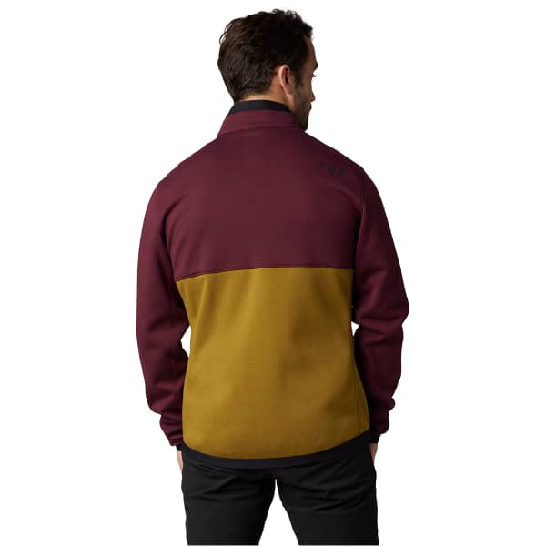 Veste VTT FOX RANGER FIRE FLEECE CREW DARK MAROON