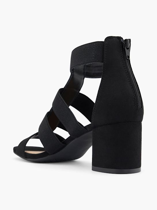 Graceland Sandalette Schwarz
