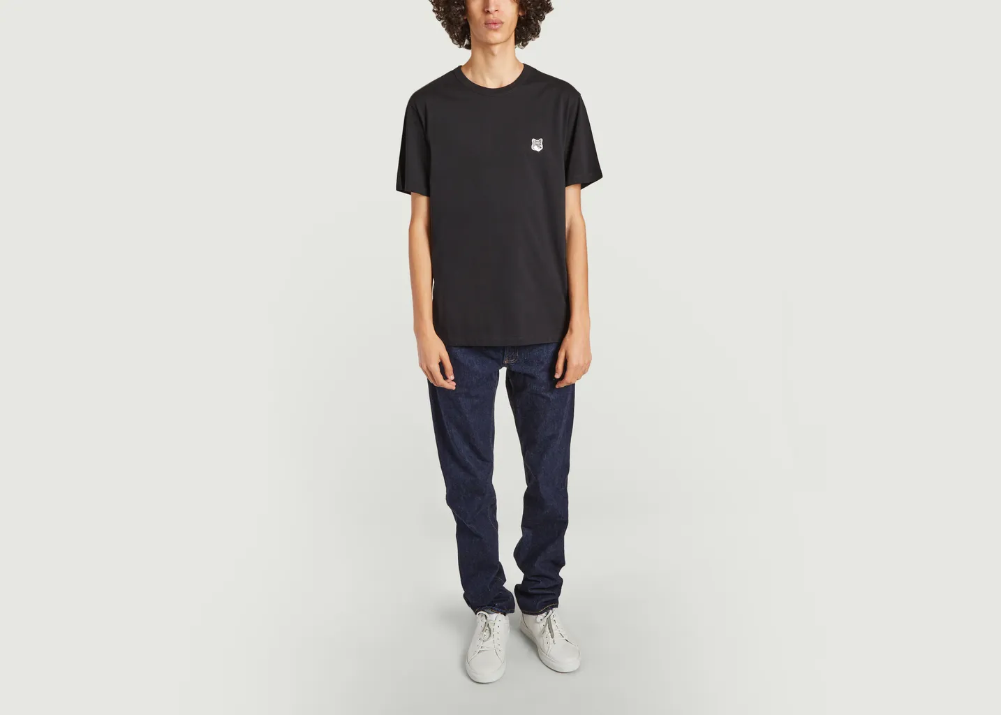 T-shirt Fox Head Patch Maison Kitsuné