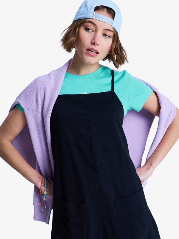 Lavender Haze Combishort Noir Femme