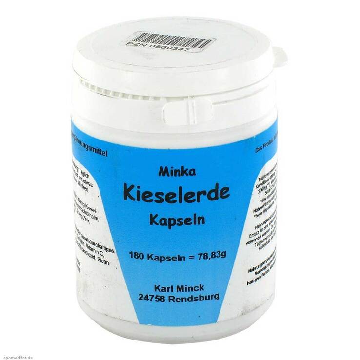 Minka Kieselerde Kapseln, 180 St