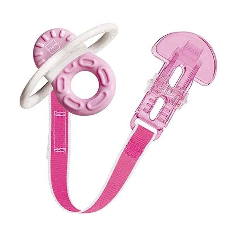 Mini Anneau de Dentition et Attache - 2 mois et plus - 1 Unité