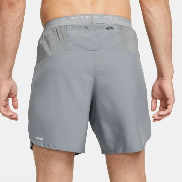 Nike Herre Shorts Dri-FIT Stride 7 Inch Brief-Lined Shorts Grå