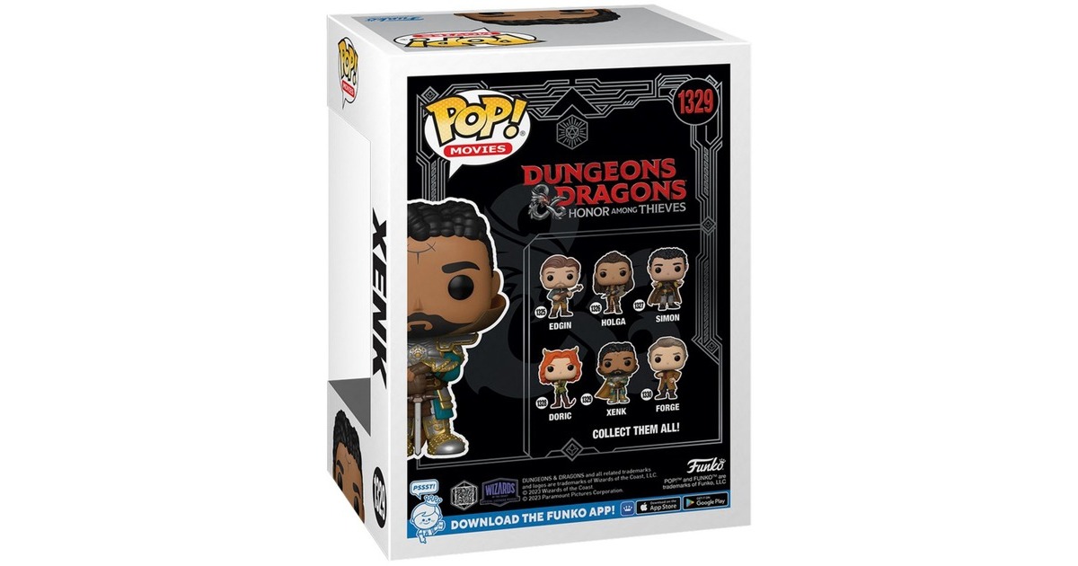 FunkoPop! Movies: Dungeons and Dragons - Xenk Speelfiguur