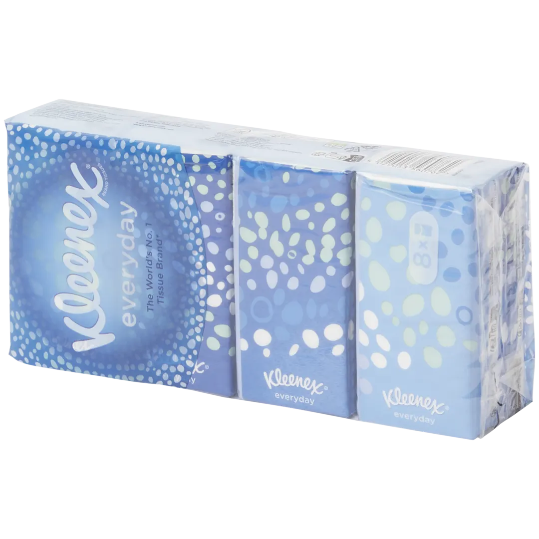 Kleenex zakdoekjes Everyday 8-pack