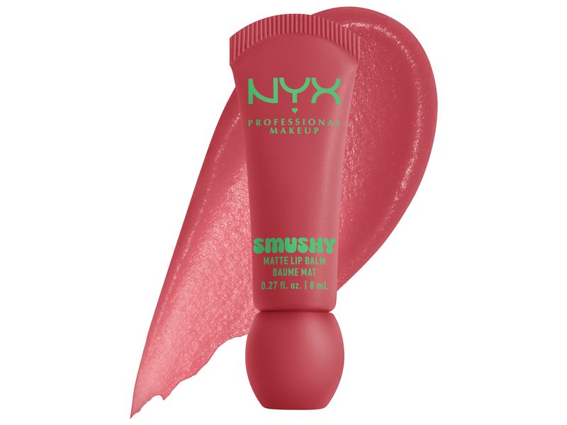 NYX Professional Makeup Smushy Matte Lip Balm 05 Snuggle SZ Vegane Lippenpflege für samtweiche, matte Lippen