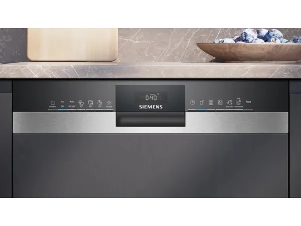Siemens SN53ES22AE - Opvaskemaskine - Sort