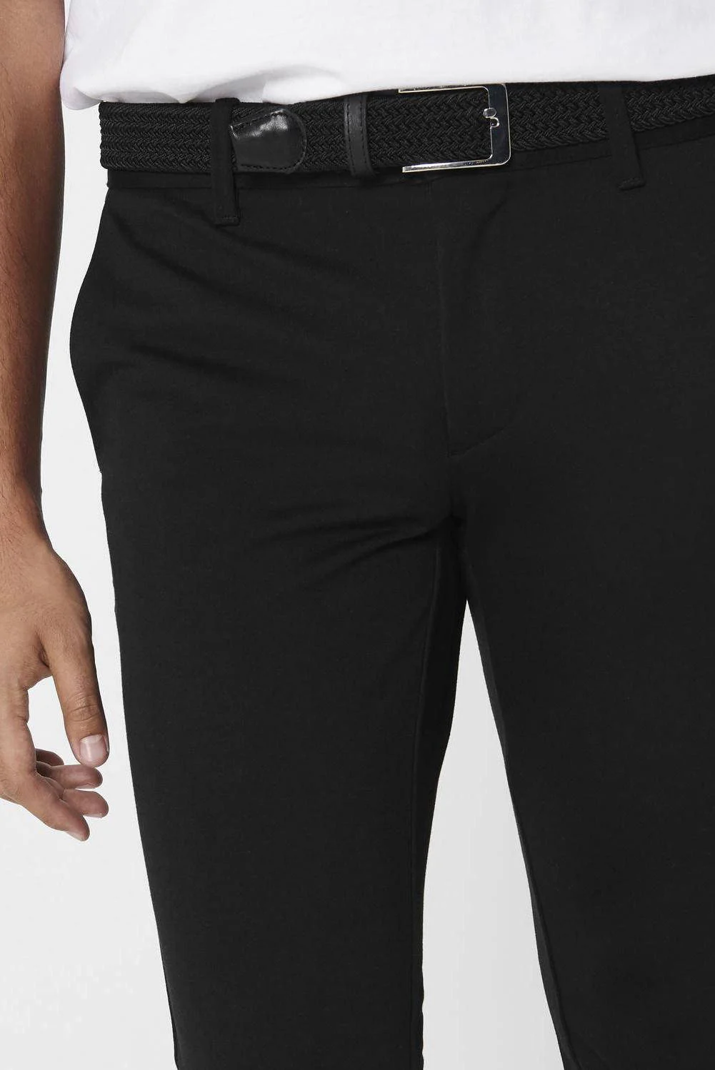 ONLY & SONS tapered fit it chino ONSMARK zwart