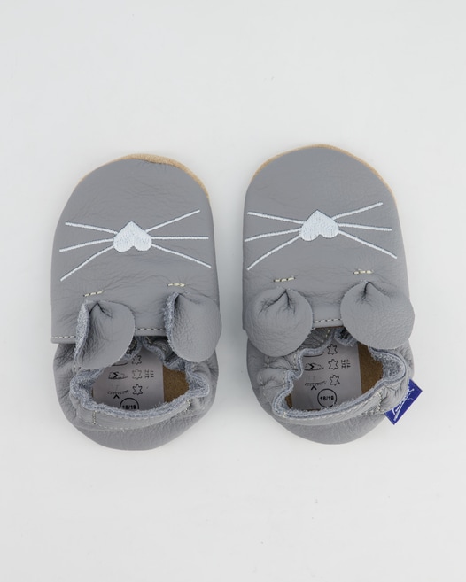 Beck 6000 Krabbelschuhe in Grau