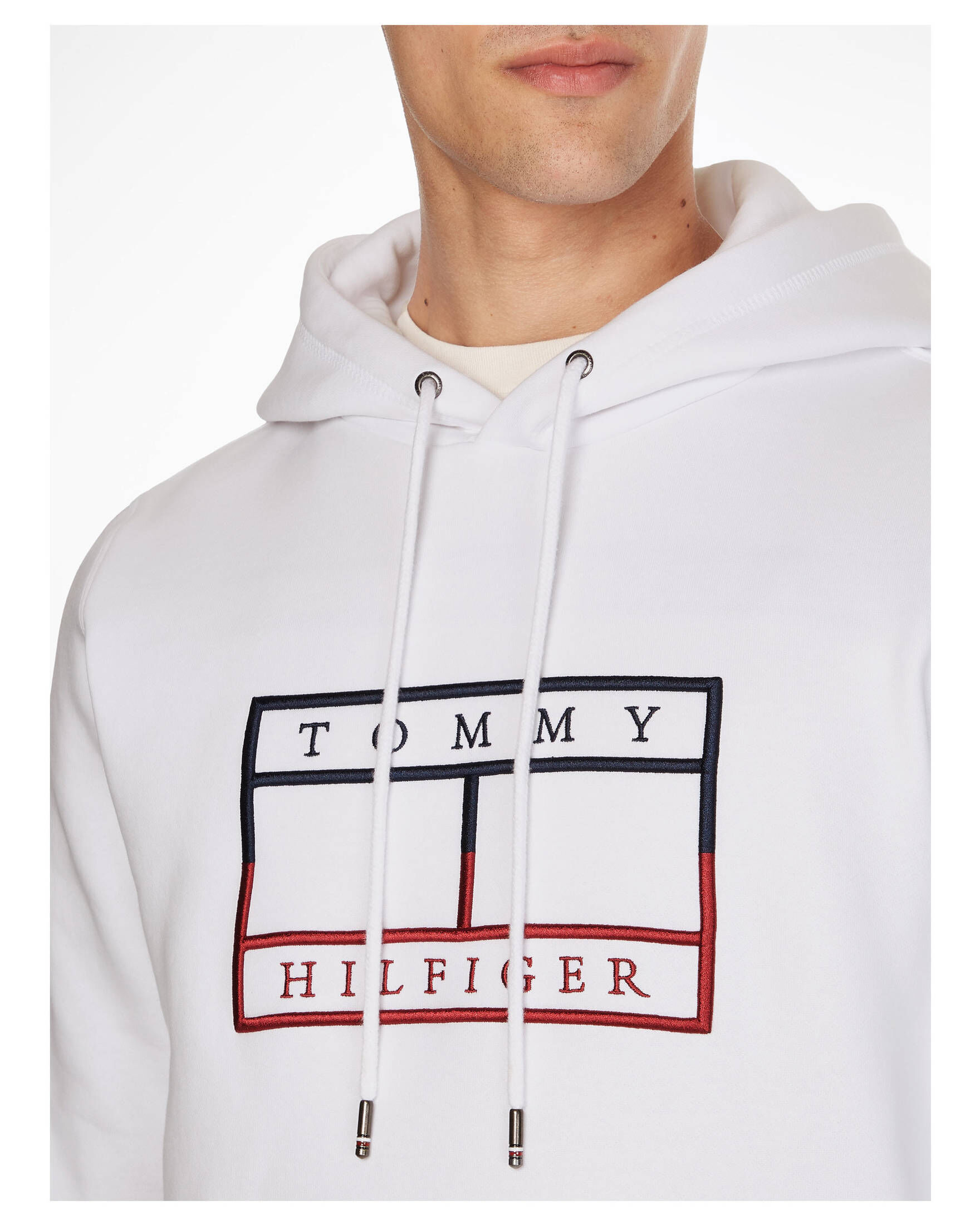 Tommy Hilfiger| Herren Hoodie FLAG OUTLINE