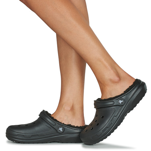 Crocs - CLASSIC LINED CLOG - Noir