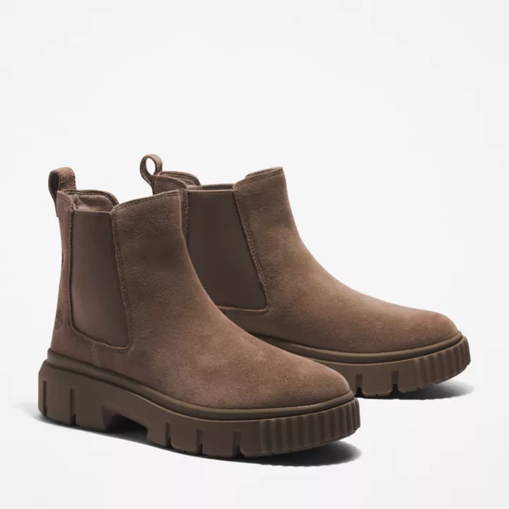 Bottine Chelsea Greyfield pour femme en marron