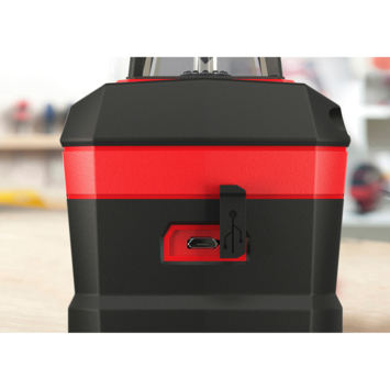 SKIL 360° kruislijnlaser groen 30m 1961DA Li-ion – incl. USB oplaadkabel en statief