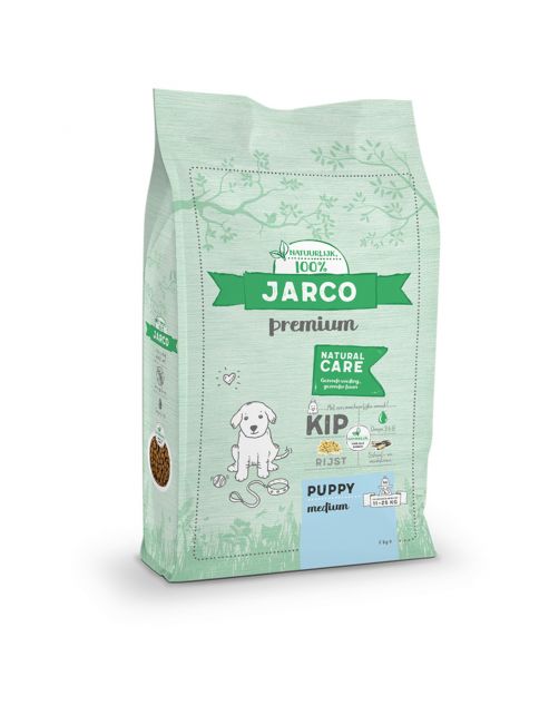 Jarco Dog Natural Medium Puppy Kip - Hondenvoer