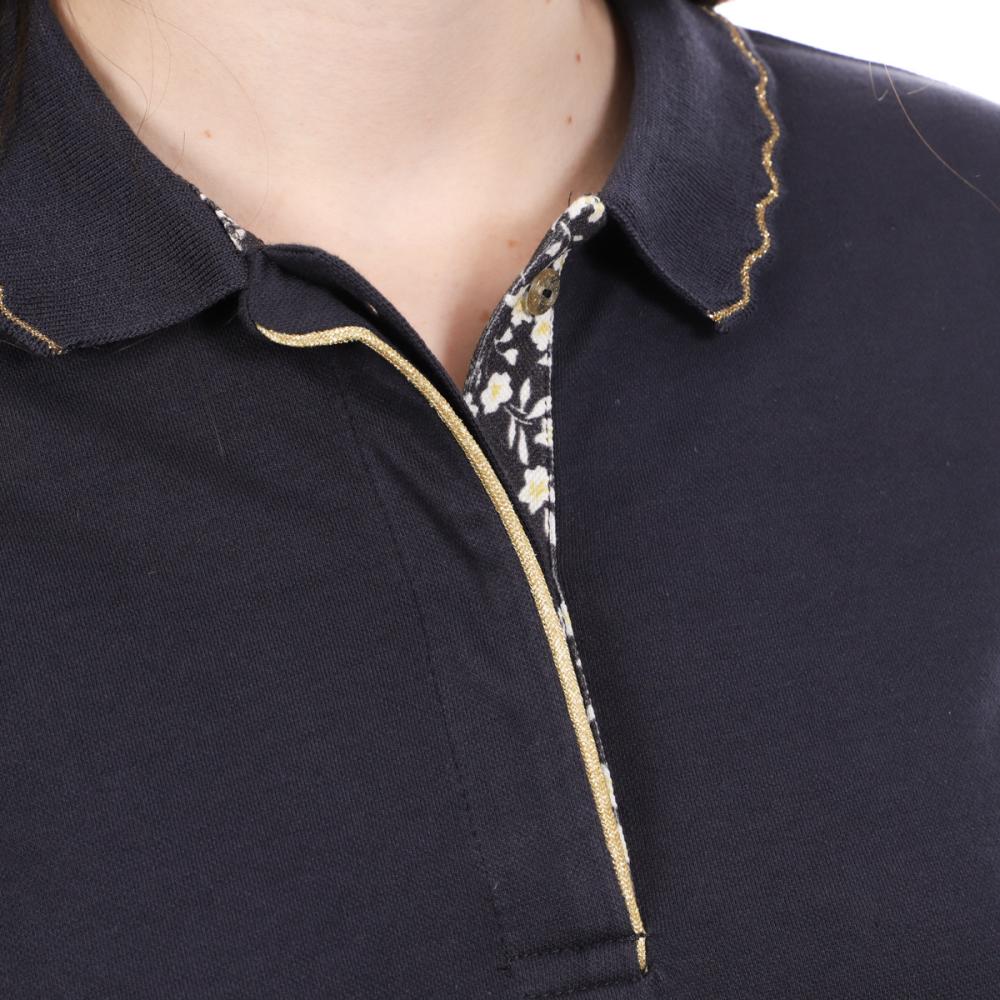 Les Tropéziennes Polo Marine Femme Les Tropéziennes Carassin