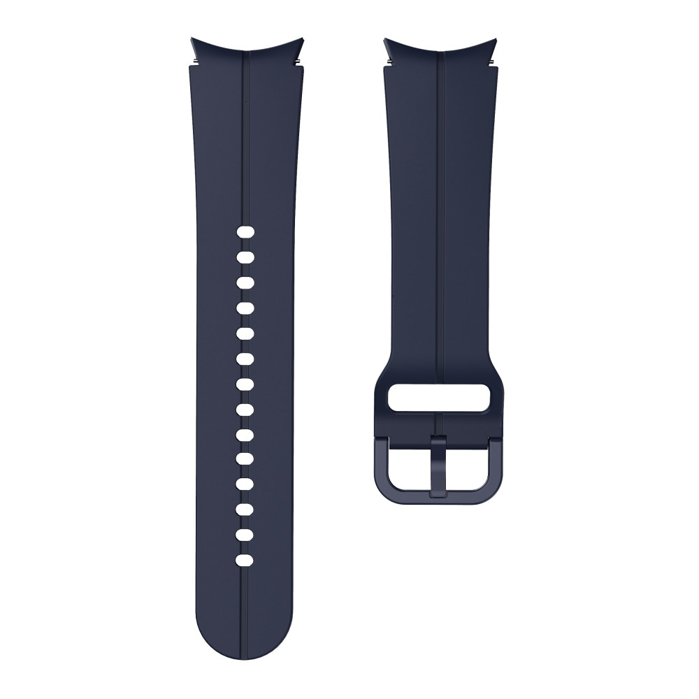 Samsung Galaxy Watch 7 (44mm) Ersatz Sport Silikon Armband Split Design (Gelenkumfang: 180 - 230mm) - Dunkelblau