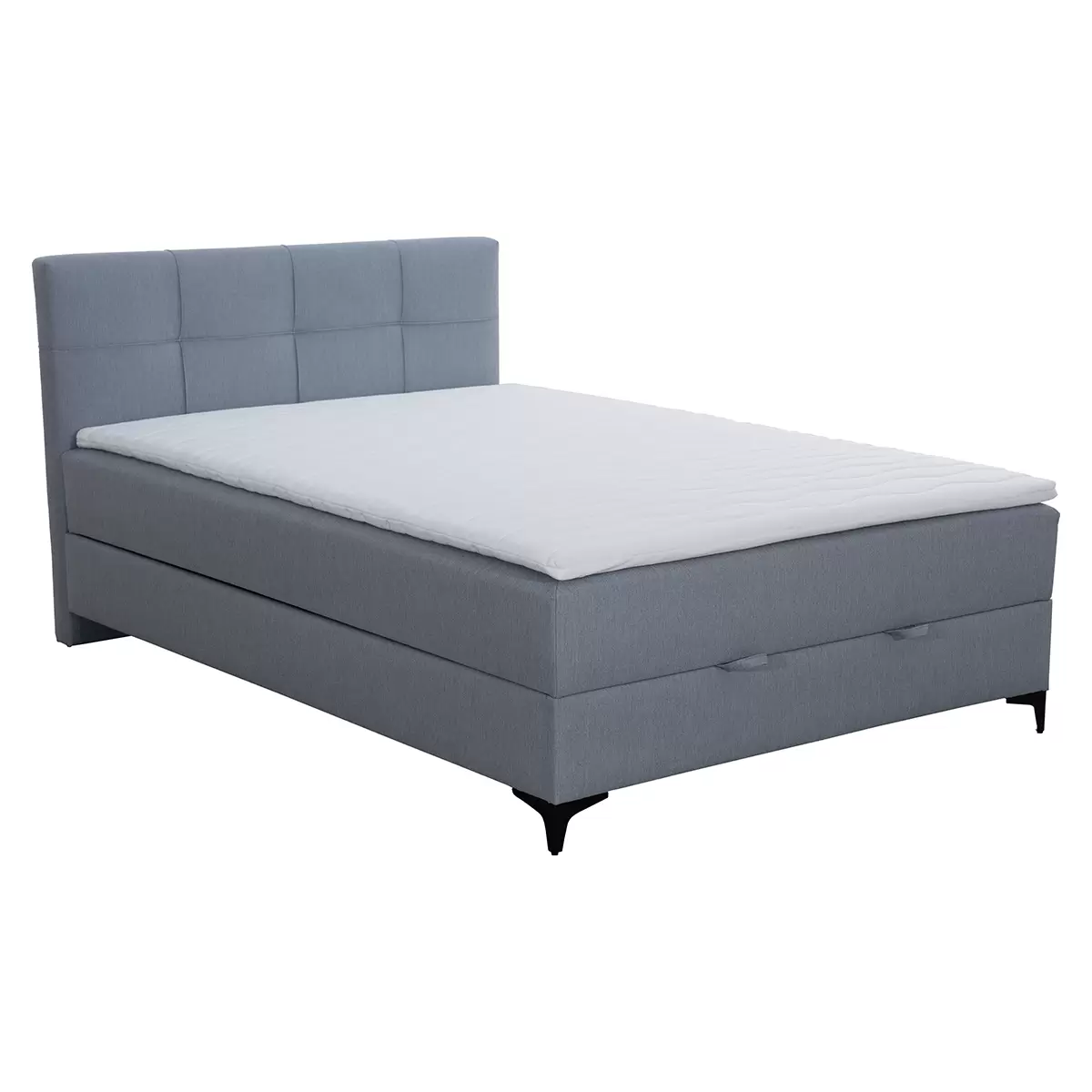 Boxspringbett Freddie 140 x 200 Grau