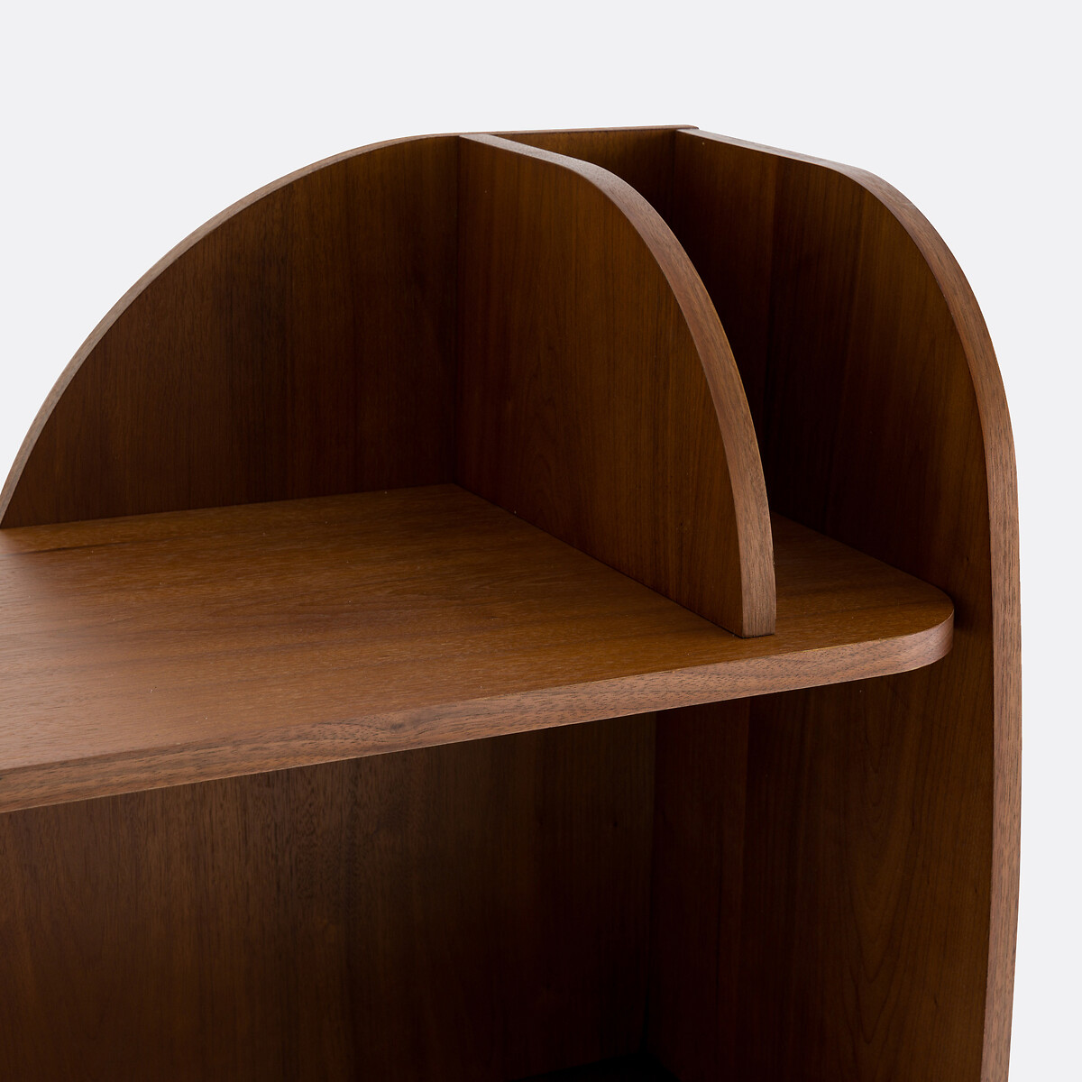 LA REDOUTE INTERIEURS<br>Estante baixa em nogueira, Gorman
