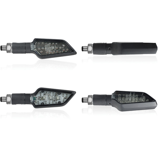 Chaft - Clignotants LED Bower Noir / Fumé