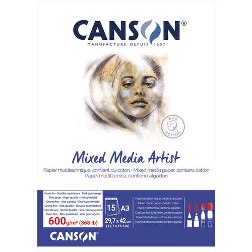 CANSON® Mixed Media Artists Papier