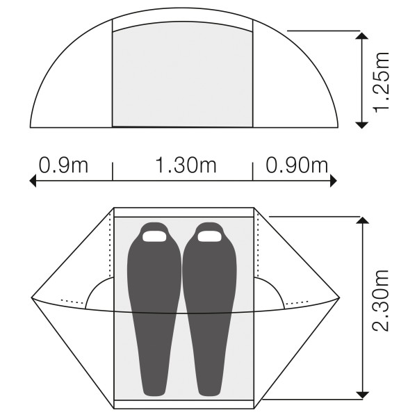 Exped - Orion III Extreme - 3-persoonstent