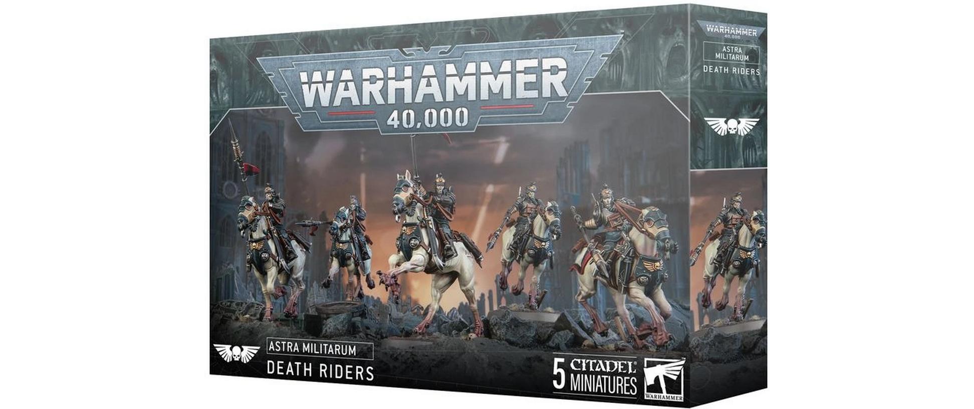 Figurenset Warhammer 40.000 Astra Militarum: TodesreiterWarhammer 40.000, Todesreiter – Bausatz