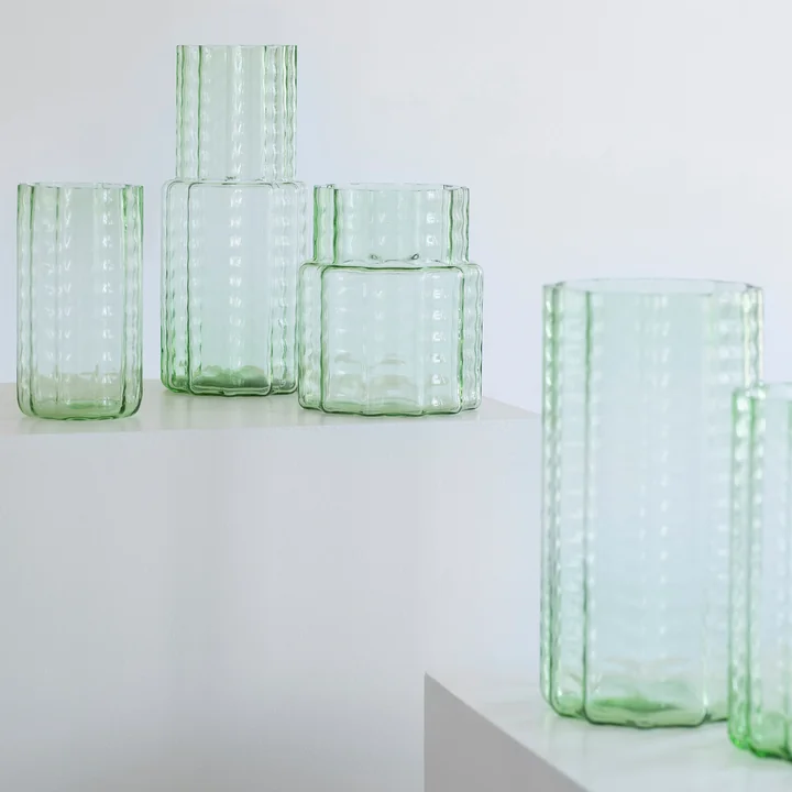 Serax - Waves N°4 Vase, grün