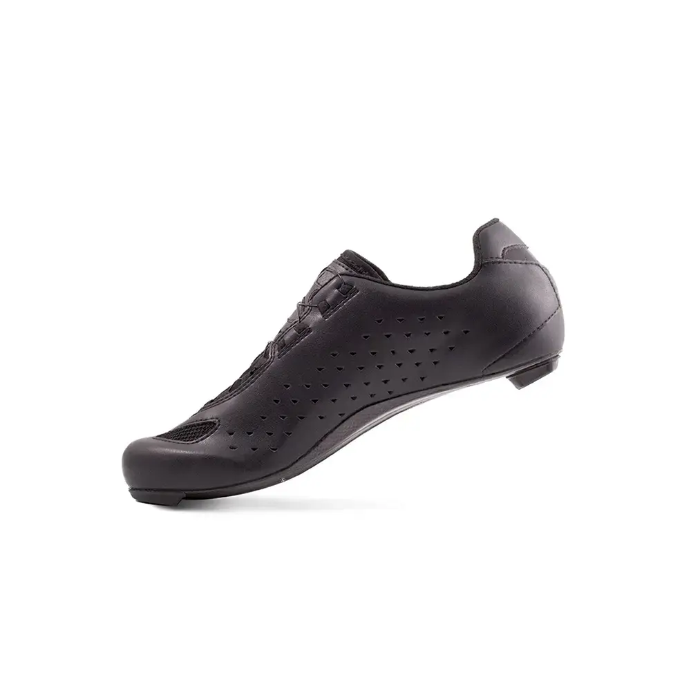 Lake CX219 Wide Wielrenschoenen Zwart/Zwart Heren