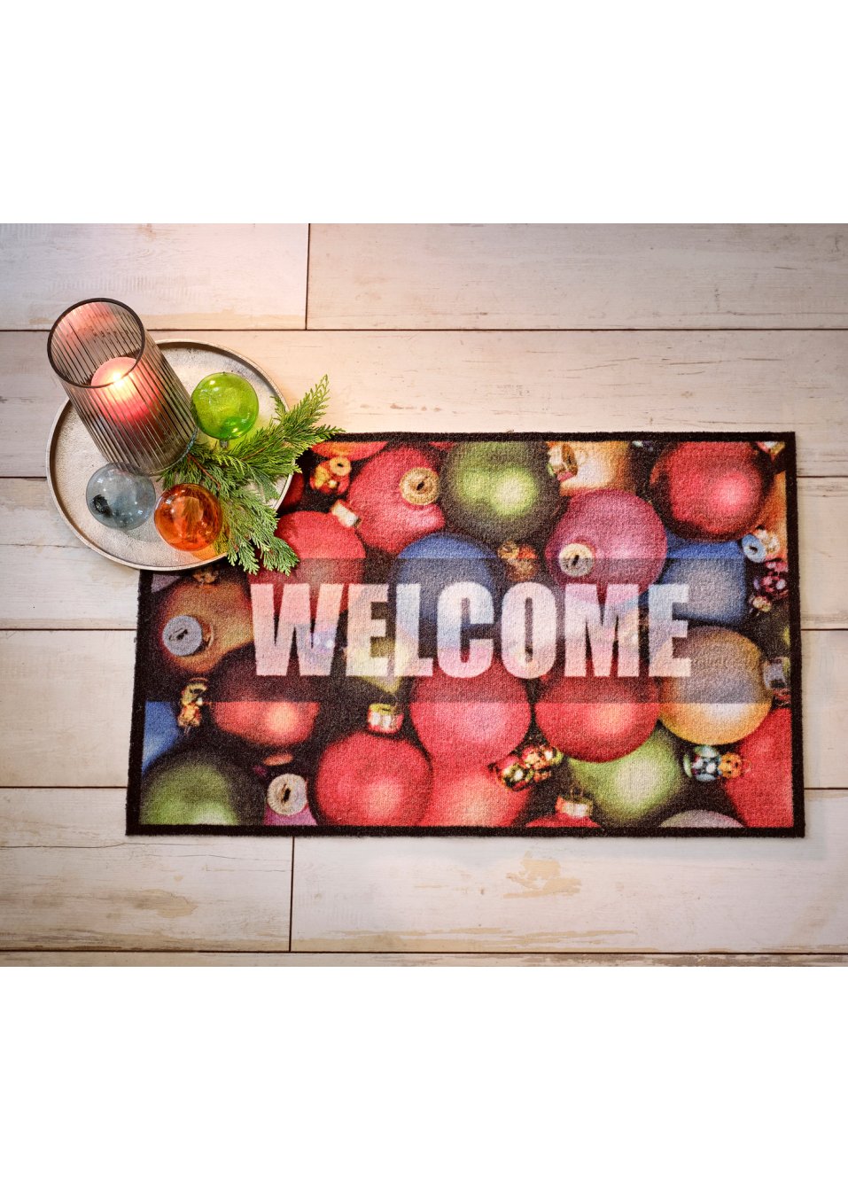 Tapis de protection avec inscription