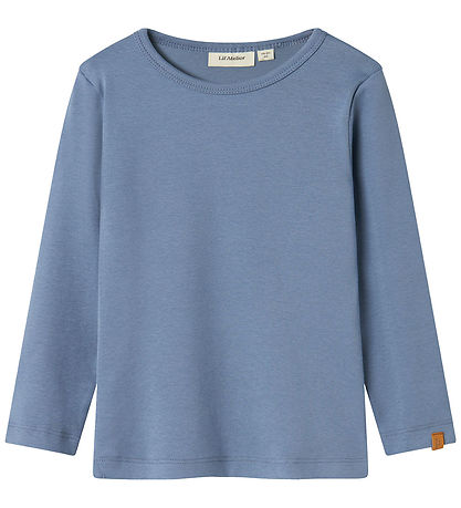 Lil' Atelier Bluse - NmmGeo - Troposphäre/Solid