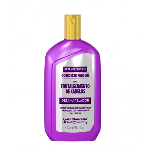 Gota Dourada Fortalecimento Desamarelador Condicionador 430ml