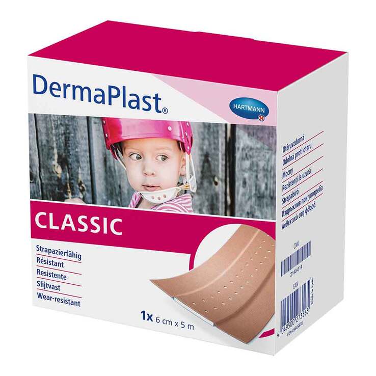 Dermaplast Classic Pflaster 6 cm x 5 m, 1 St