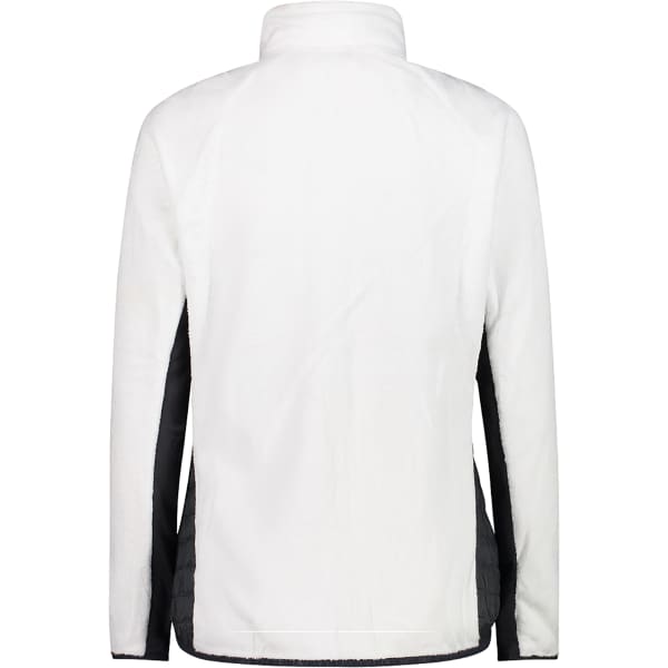 Veste polaire CMP WOMAN JACKET HYBRID WHITE