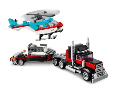 LEGO Truck met helikopter (31146)