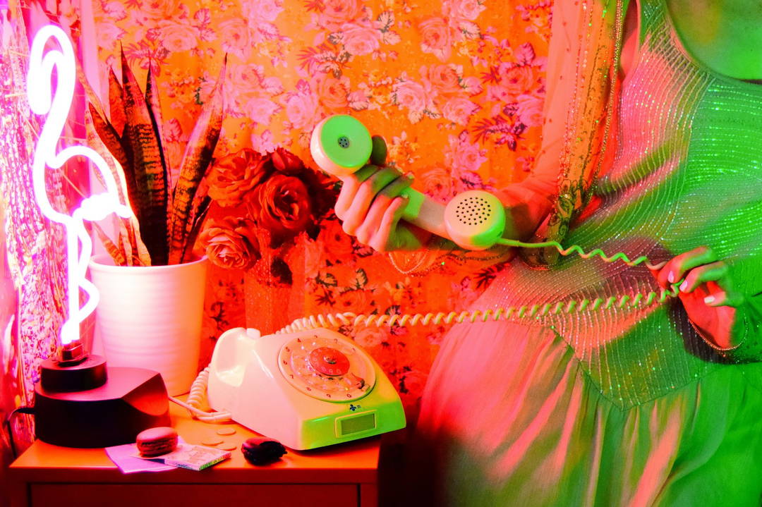 Phone booth by Sonja L. - Limited Edition. Edition of: 100. Signed.