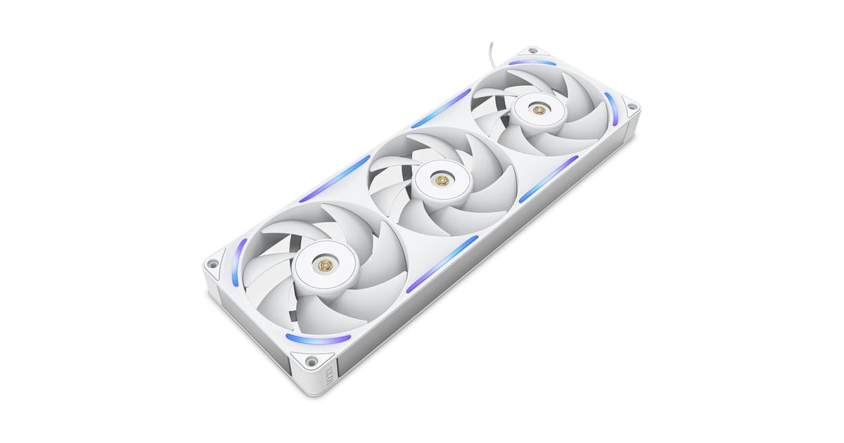 NZXTF360X RGB case fans  (Wit, 3 stuks, 360 x 120 x 30 mm, PWM)