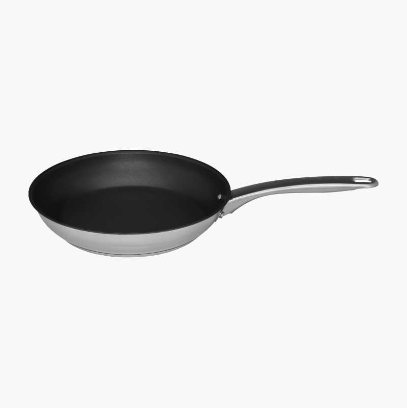 Stekepanne av rustfritt stål, 28 cm
