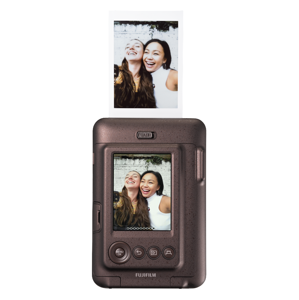 Fuji - Instax Mini LiPlay and Liplay Accessory Kit BUNDLE Bronze/Black