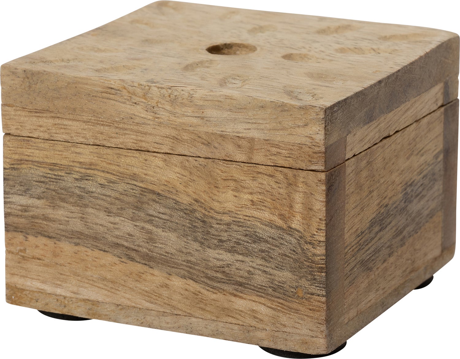 Intratuin decoratiekist Saint naturel 10 x 10 x 8 cm