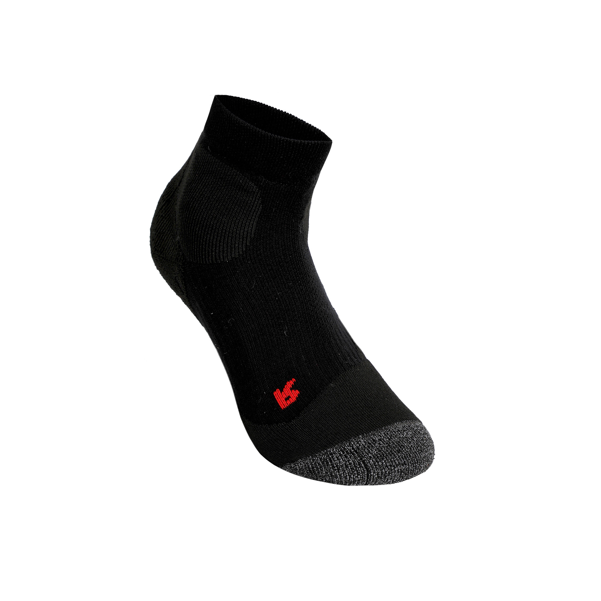 Falke TE2 Short Chaussettes De Tennis Femmes - Noir , Gris Foncé