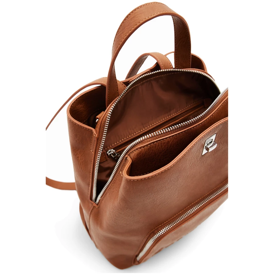 Desigual Half Logo 24 Sumy - Rucksack Mini 29.5 cm brown